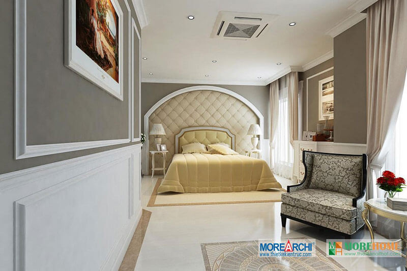 Thiết kế nội thất phòng ngủ cao cấp