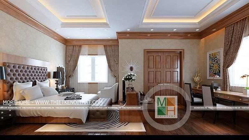 Thiết kế nội thất phòng ngủ cao cấp
