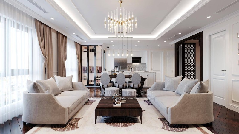 Thiết kế phòng khách chung cư Thiết kế phòng khách chung cư