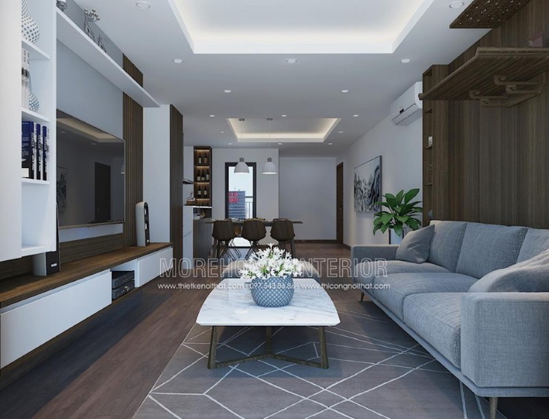 Thiết kế phòng khách chung cư Thiết kế phòng khách chung cư