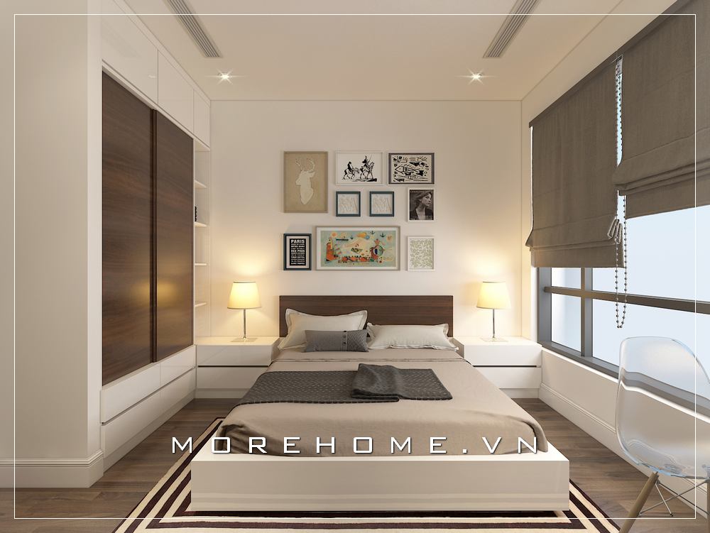 Thiết kế nội thất phòng ngủ nhỏ