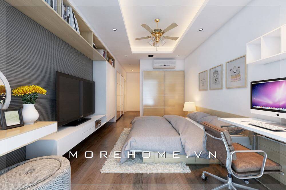 Thiết kế nội thất phòng ngủ nhỏ