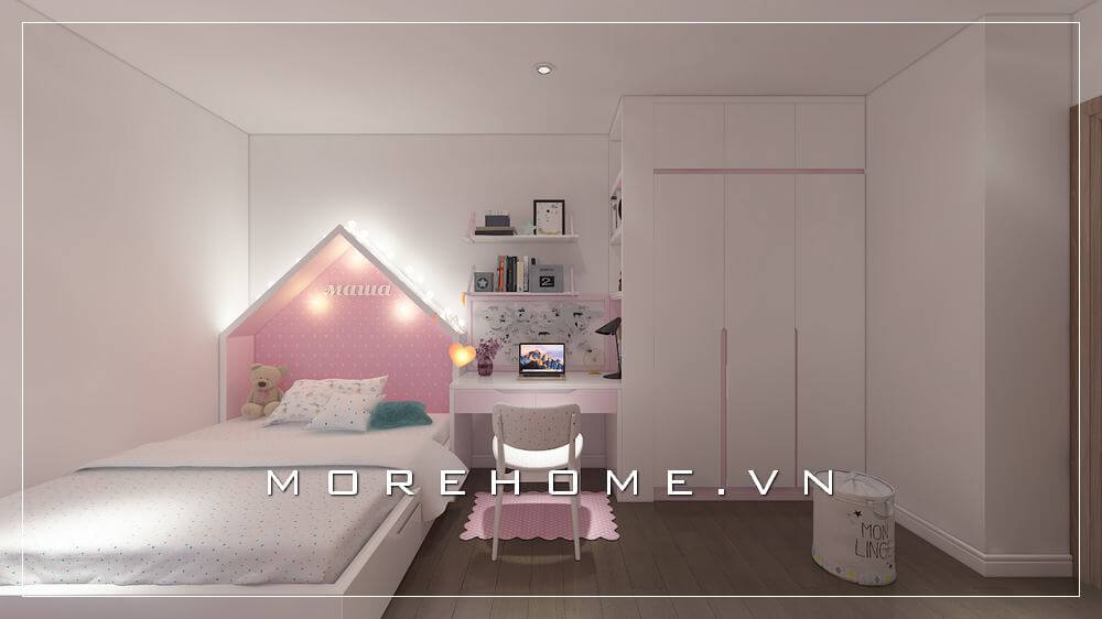 Thiết kế nội thất phòng ngủ nhỏ