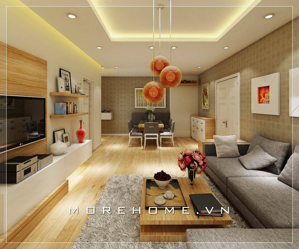 Thiết kế phòng khách chung cư