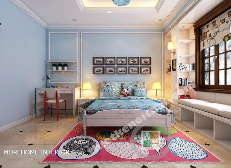 Thiết kế phòng ngủ tân cổ điển