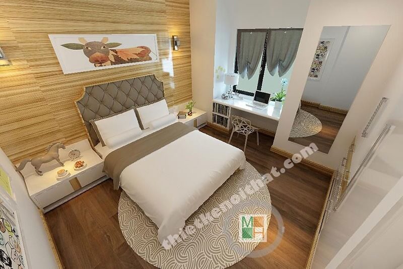 Thiết kế phòng ngủ tân cổ điển