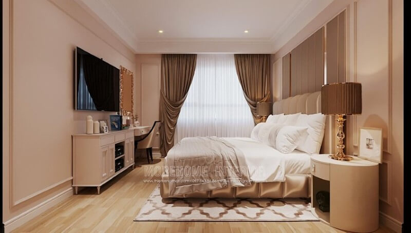 Nội thất phòng ngủ gỗ tự nhiên