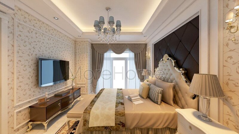 Nội thất phòng ngủ gỗ tự nhiên