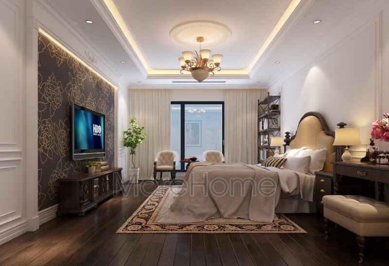 Nội thất phòng ngủ gỗ tự nhiên