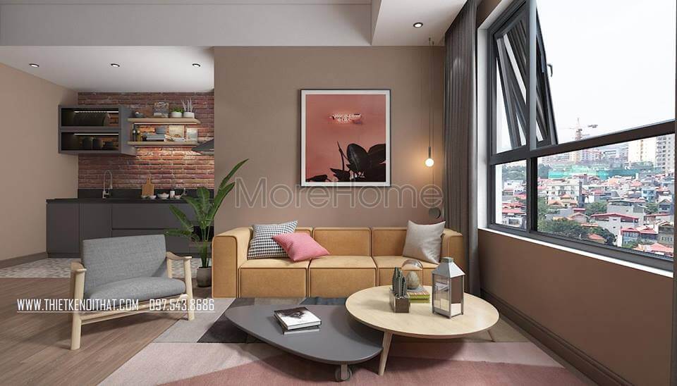 Bộ bàn ghế sofa chữ I cho phòng khách thiết kế basic, gỗ tần bì bọc nỉ Bỉ. Cập nhật các mẫu thiết kế sofa phòng khách hiện đại