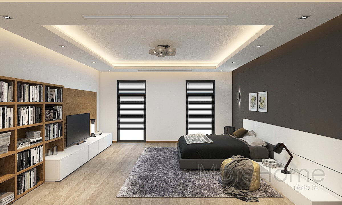 Thiết kế phòng ngủ hiện đại