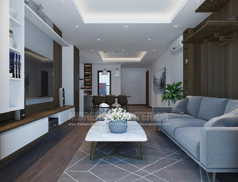 thiết kế nội thất phòng khách