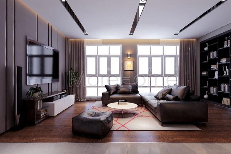 thiết kế nội thất phòng khách