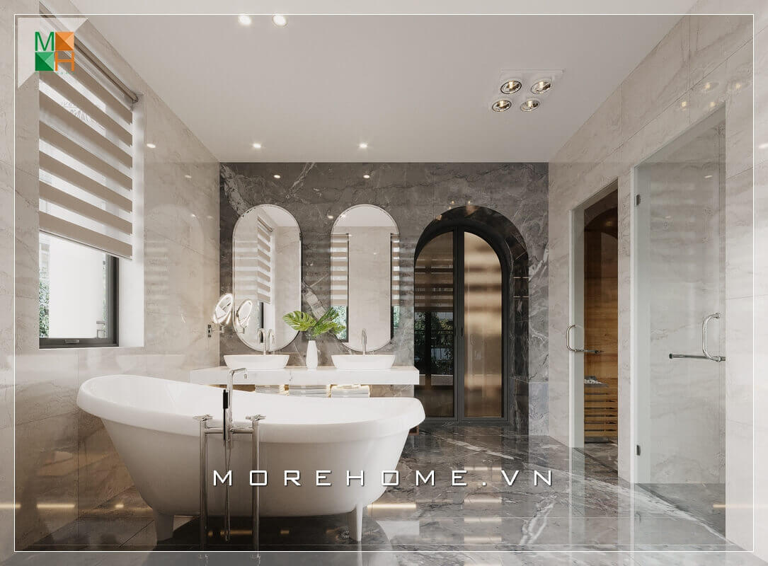 thiết kế phòng tắm cao cấp