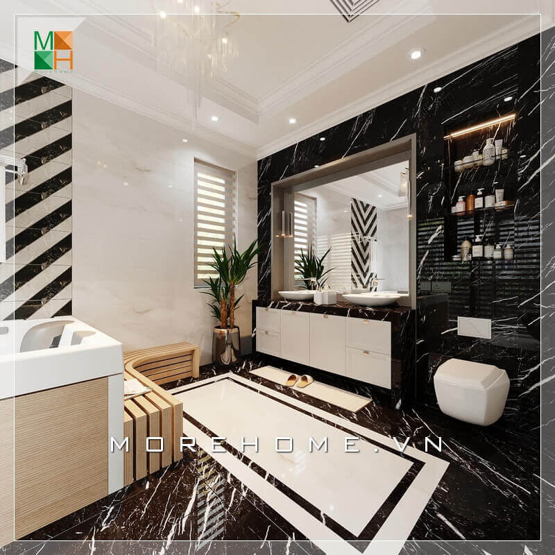 thiết kế phòng tắm cao cấp