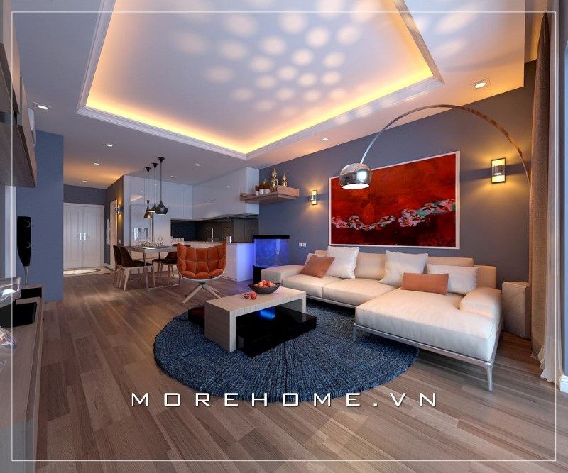 Bộ sofa ngoài chức năng chính còn là không gian lý tưởng để các thành viên trong gia đình đọc sách, thư giãn.