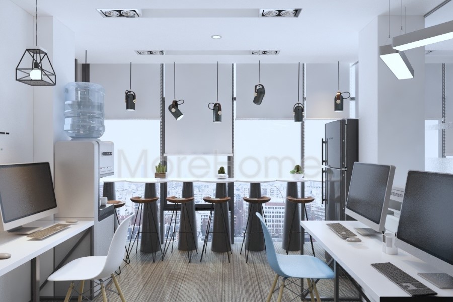 Các mẫu thiết kế văn phòng đẹp theo xu hướng hiện đại - Nội thất Morehome